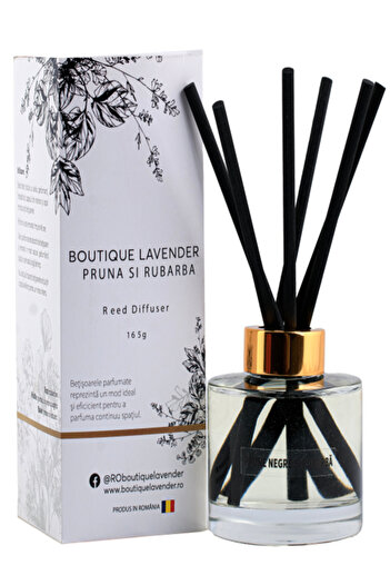 Boutique Lavender Premium Diffuser Black Plum and Rhubarb 165 g