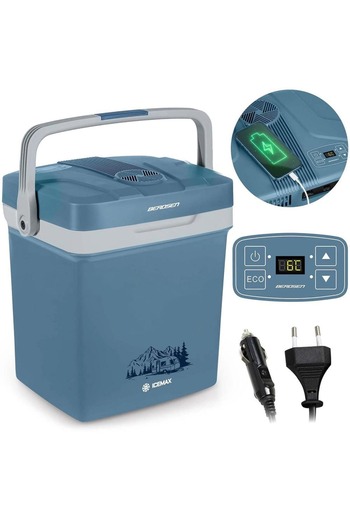 Berdsen Refrigerator, electronic display, ON/OFF button, mode and Normal, built-in fan, comp...