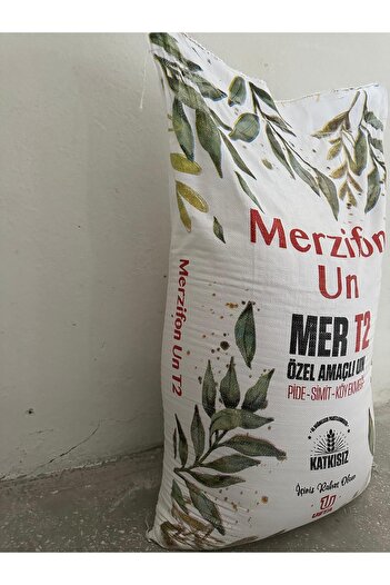 Doğal Ürünler DOĞA TARIM ÜRÜNLERİ 50 KĞ MERZİFON T2 TÜM HAMUR İŞLERİ İÇİN ÖZEL AMAÇLI KATKISIZ BUĞDAY UNU