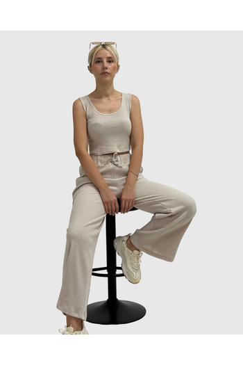 haha Basic Pants for Women - Crop Set