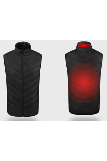 Flippy Heated Smart Vest, Flippy, Unisex, 2 Heating Zones, Cotton Filling, 3 Temperature Levels, USB Chargi