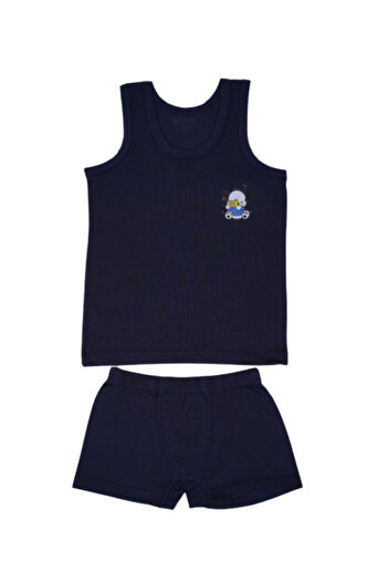 Benittokids Katamino Boys' Comfortable Cotton 2-Piece Undershirt and Boxer Set
