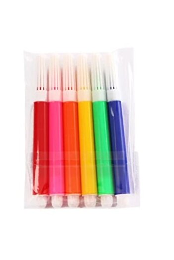 Flippy Set 6 Colored Markers, Flippy, for Portable Photo Mini Printer, Multicolor