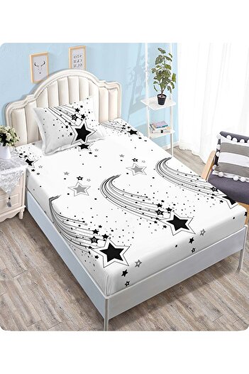 CHIRASO CHIRASO Elastic Bed Cover Set, Finet, 1 Person, 140x200cm and 1 Pillowcase 50x70cm