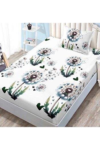 CHIRASO CHIRASO Elastic Bed Cover Set, Finet, 1 Person, 140x200cm and 1 Pillowcase 50x70cm