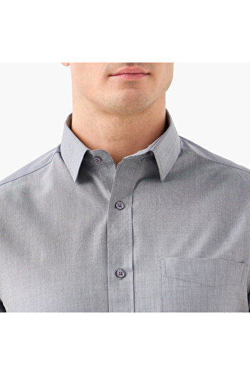 FAV Regular Fit Collared Shirt with Long Sleeves