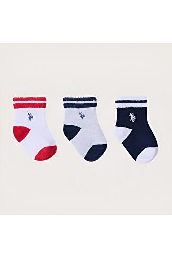 U.S. Polo Assn. Kids U.S. Polo Baby Boy Socks Knitted Fabric