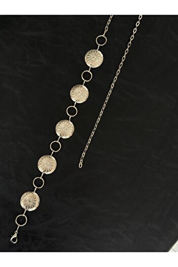 LİA KEMER ACCESORII LOTUS SILVER: JACHETE, ROCHII, PANTALONI, ROCHII DE SEARĂ, LANT DE COR, CENTURĂ DE PLAJĂ