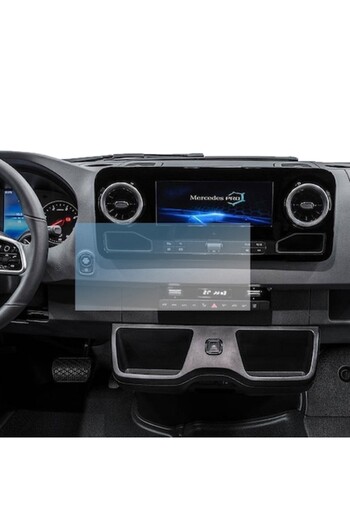 Optim Solution Navigation Screen Protector for Mercedes-Benz Sprinter, Hydrogel Regenerable