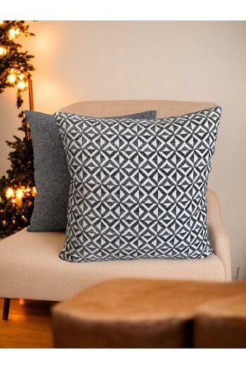 kissen Arion Set of 2 Woven Throw Pillow Covers'43X43'