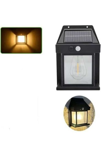 GFF Solar-powered outdoor wall lamp