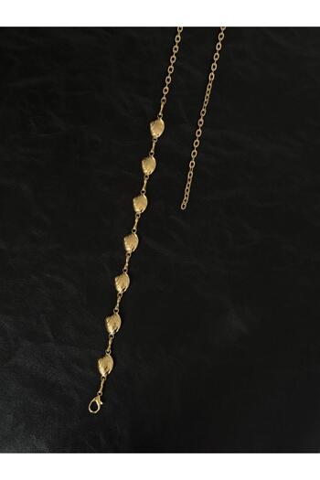 LİA KEMER Sea Shell Gold Chain Accessory for Jacket, Dress, Pants, Evening Dress, Body Chain, Beach Belt