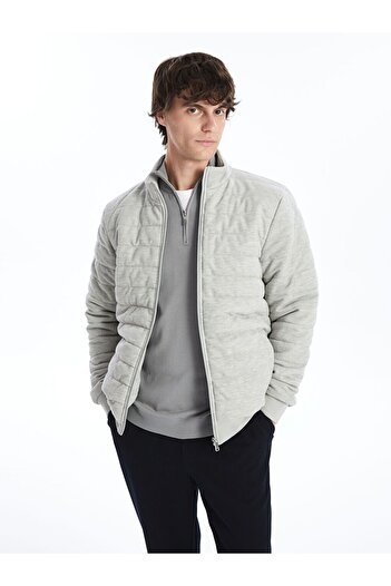 LC Waikiki Slim Fit Stand Collar Men's Coat