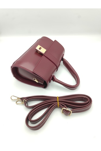 Cosser Shiny Leather Women's Handbag and Shoulder Bag