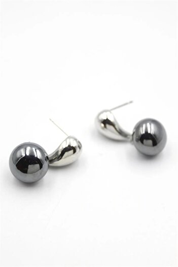 shopwave Pearl Earrings - Silver
