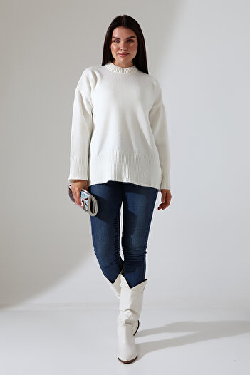 ensade Casual Soft Textured Women's Knitwear Sweater
