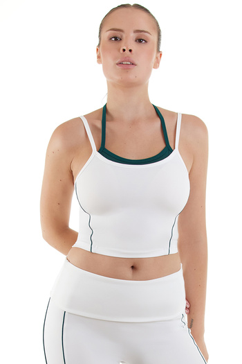 Sour Cherry City Vibe Crop Tank Top
