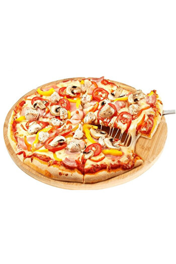 Love Gifts Slice Bambu Pizza Tahtası