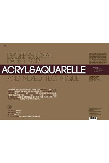 STOREMAX Visconti and Acrylic Painting Paper, with File. (Millimeters, 594X420) 1088605