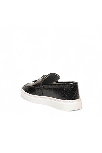 trender Genel Filet 101 Siyah Kız Çocuk Loafer Ayakkabı 59101