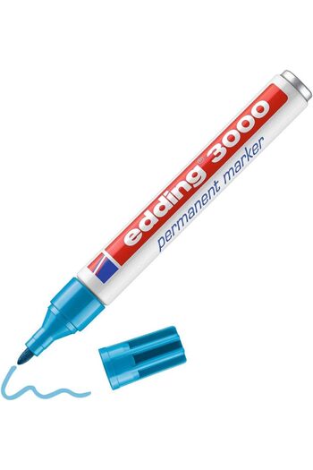 STOREMAX 3000 قلم تحديد دائم - أزرق فاتح - 1 - طرف دائري 1.5-3 مم 1088605
