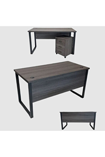 Tasamem Dafia Classic melamine iron legs desk, 140 cm