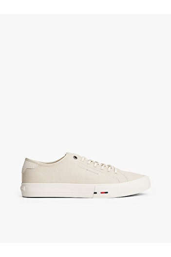 Tommy Hilfiger Erkek Bej Sneaker
