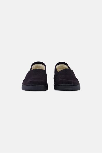 Toms Kids Boy Alpargata Slip On Shoes, Black
