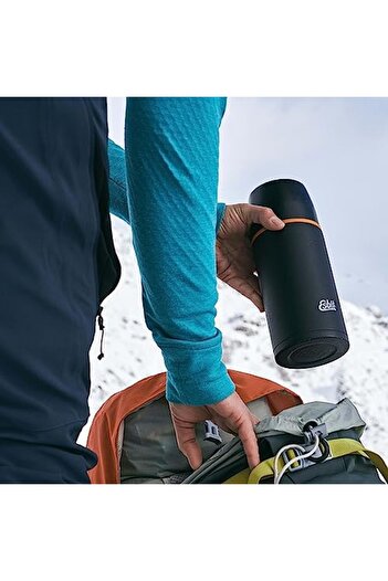 STOREMAX Thermos Bottle 0.5 L Thermo Thermos Bottle Kanne – Includes 2 Mugs – Screw Included – & Click Lock – Keeps Warm up to 24 Hours