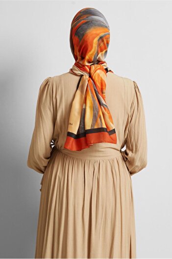 Alvina Patterned Shawl 8577