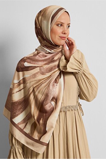 Alvina Patterned Shawl 8577
