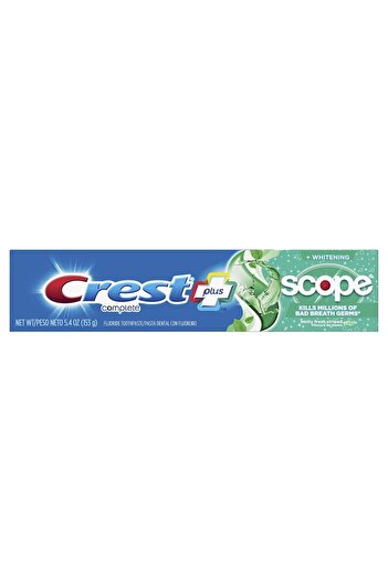 CREST Complete Plus Scope Outlast Active Whitening Toothpaste, 153g