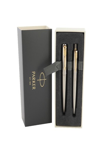 Parker Jotter Duo GT - Ballpoint + Fountain Pen Gift Set