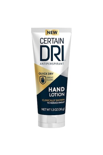 Certain Dri Lotiune de Maini, Certain Dri, Efect Antiperspirant pentru Tratarea Transpiratiei Palmelor, Formula