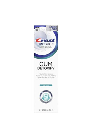 CREST 3D Gum Detoxify Toothpaste, Deep Clean