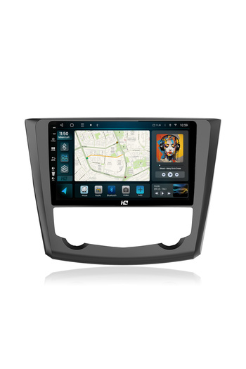 HUB64 Navigatie Renault Kadjar, 2GB RAM, Android 13, GPS, Wi-FI, Carplay, Android Auto, USB