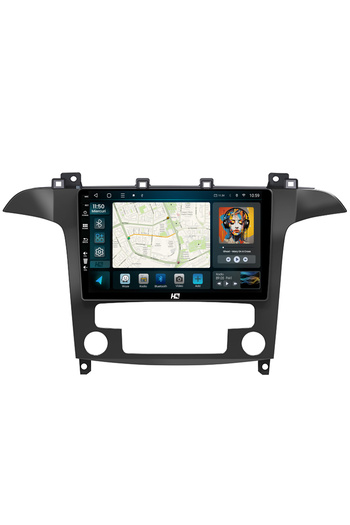 HUB64 Navigatie Ford S-Max/Galaxy (2006-2015), 2GB RAM, Android 13, GPS, Wi-FI, Carplay, Android