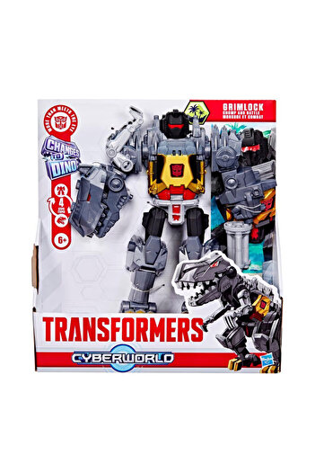 transformers Cyberworld Grimlock Chomp and Battle Action Figure G0748
