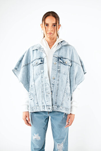 Bak Moda Denim Jeans Blue Vest
