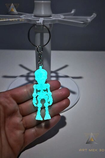 ARTMEK3D İSKELET FİGÜR ANAHATALIK (FOSFORLU)