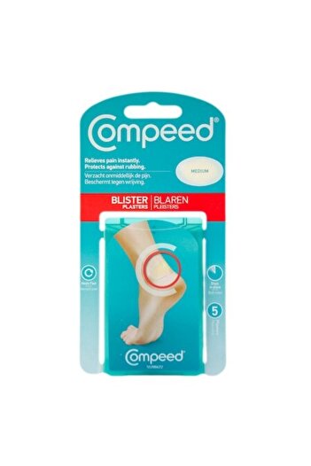 Compeed Blister Plasture pentru Basici, Mediu, 5 buc