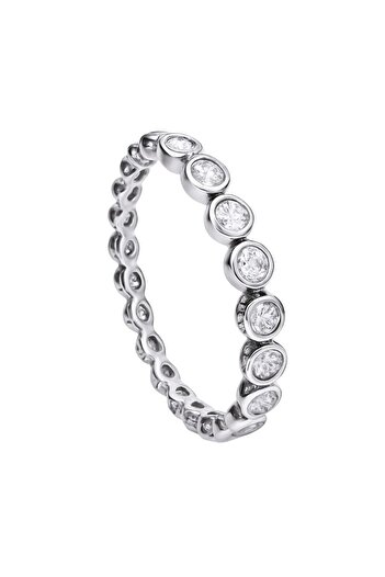 Diamonfire Inel din argint, de dama, cu piatra de zirconiu, 611885