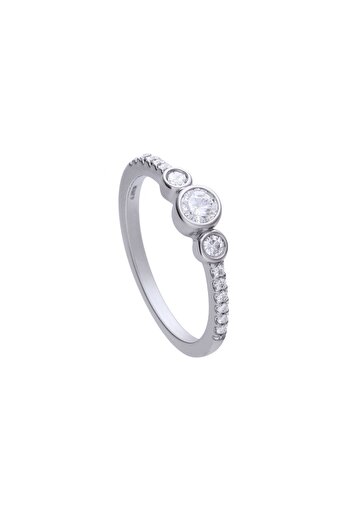 Diamonfire Inel din argint, de dama, pavat cu zirconiu 612062