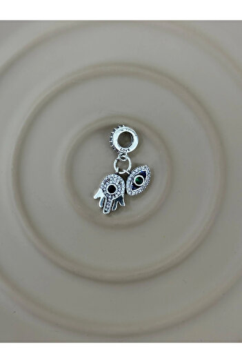MUMMY CONCEPT Fatma's Mother's Hand-Made Evil Eye Amulet, High-Quality Fine Craftsmanship Charm.
