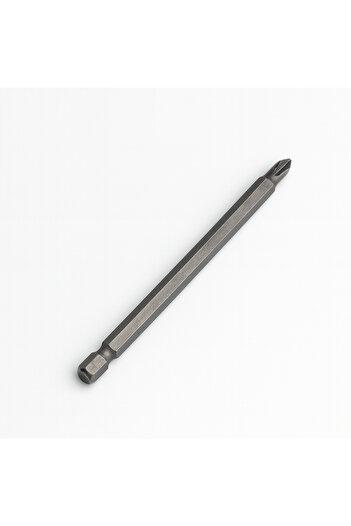 NZB Manyetik Uzun Bits Bit Ucu Yıldız Tornavida Uç Derin Vidalama İçin PH2 100 Mm 10 Cm Çelik CR-V Uç