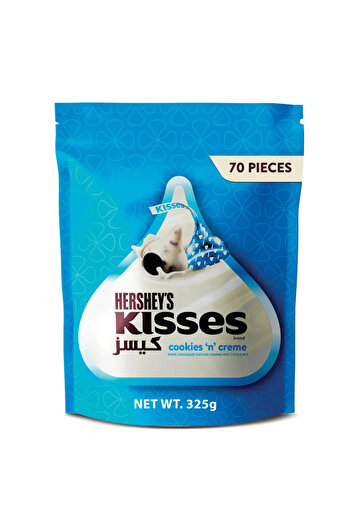 Hershey's Hershey’s Kisses Cookies ’N’ Creme – 325g, Promo Pack of 2