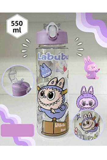 UNDERGROUND TRADE Labubu Water Bottle, Lockable Lid, Odor-Free, Tritan Healthy Water Bottle, New Model