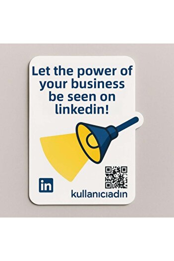 Komut Linkedin Card - Make Your Business Stand Out on Linkedin!