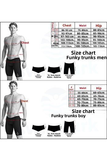 Funky Trunks Μαγιό προπόνησης για αγόρια Stir Crazy