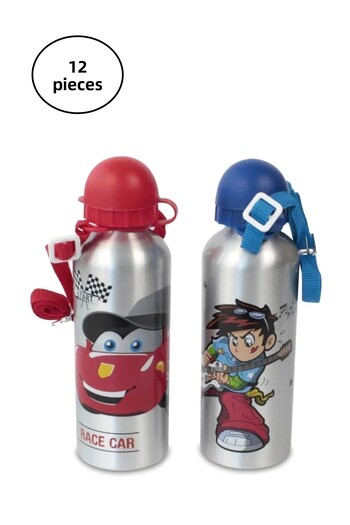 shopwave Dolphin Cem Dolpgin Water Bottle Aluminum Flask 500 ml 12 Pieces